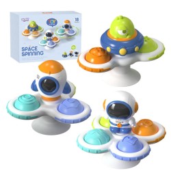 WOOPIE BABY Vesmírny Spinner Pop-it Senzorická Hračka 3 ks.