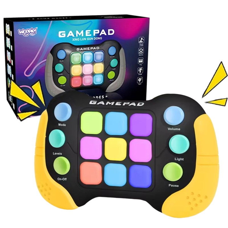 WOOPIE Hra POP IT Fidget Toy Gamepad Interaktívna Antistresová Hračka