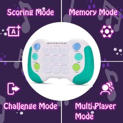 WOOPIE Hra POP IT Fidget Toy Gamepad Interaktívna Antistresová Hračka