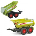 Rolly Toys rollyTrailer Sklápacia Vlečka Halfpipe CLAAS