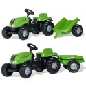 ROLLY TOYS rollyKid NH T 7040 Traktor na Pedały z przyczepką Jasno-zielony