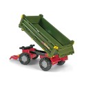 Rolly Toys rollyTrailer Przyczepa Rolly Multi dwuosiowa zielona