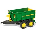 Rolly Toys duża Dwuosiowa Przyczepa John Deere Wywrotka