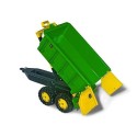 Rolly Toys duża Dwuosiowa Przyczepa John Deere Wywrotka