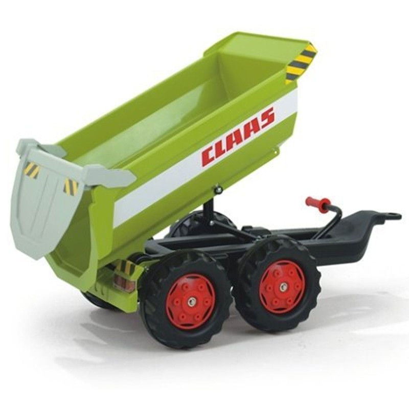 Rolly Toys rollyTrailer Sklápacia Vlečka Halfpipe CLAAS