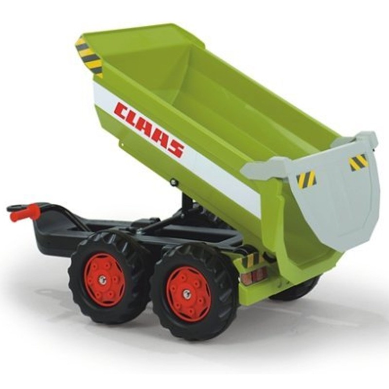 Rolly Toys rollyTrailer Sklápacia Vlečka Halfpipe CLAAS