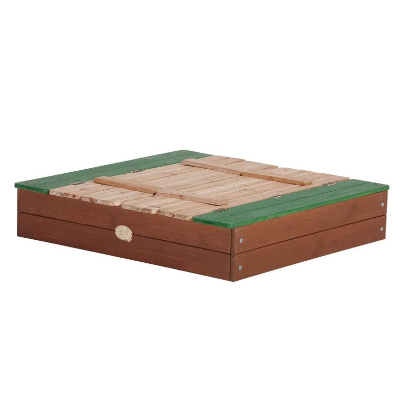 Ella Sandpit AXI wooden sandbox with benches