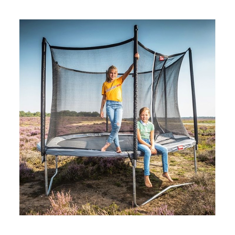 BERG Trampolina Favorit Gray 270 cm + Siatka Comfort