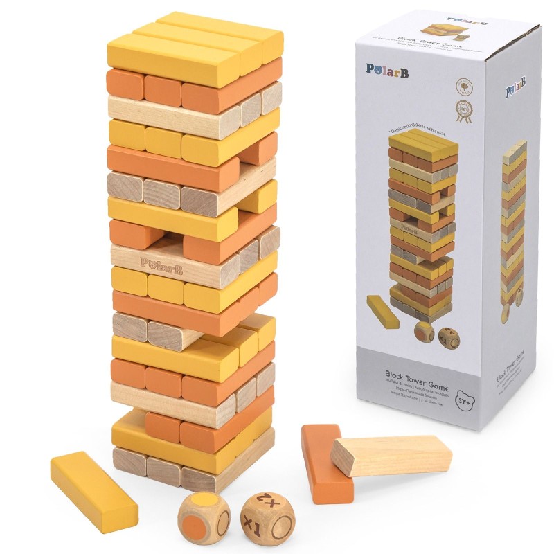 VIGA PolarB Drevená Hra - Veža Jenga