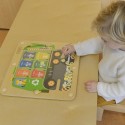 Vzdelávacia Tabuľa Masterkidz - Triedenie Odpadu Montessori