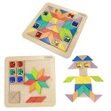 MASTERKIDZ Mozaika - Vkladacie Puzzle Tangram