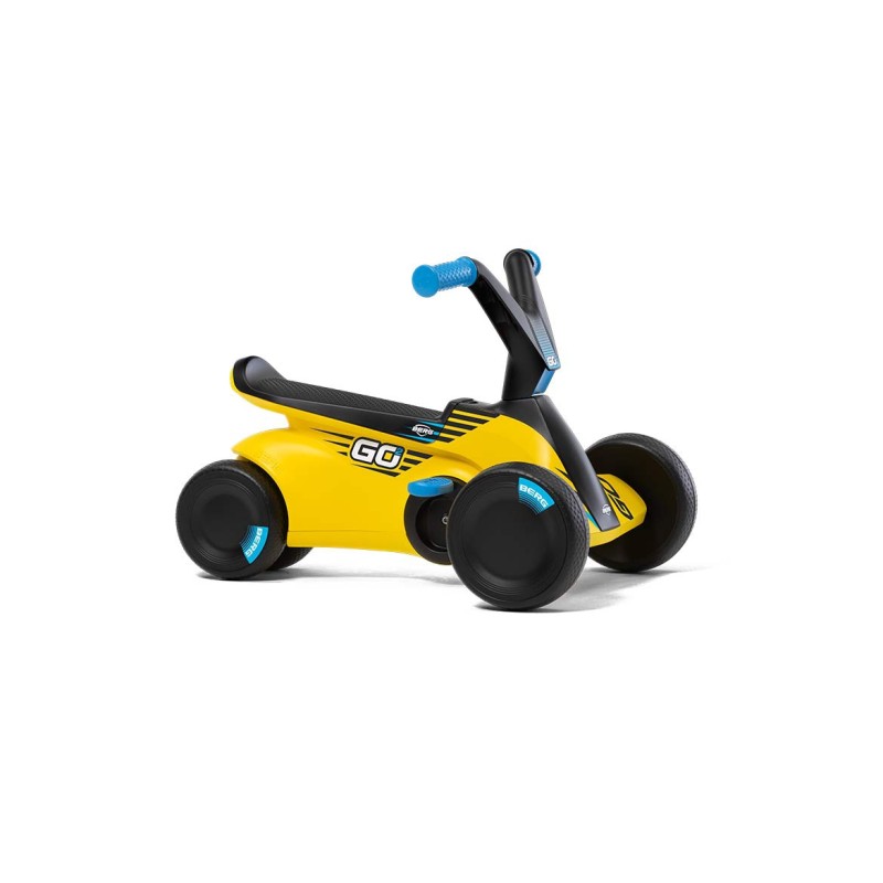 BERG Jeździk na pedały GO² Sparx Yellow Gokart 2w1