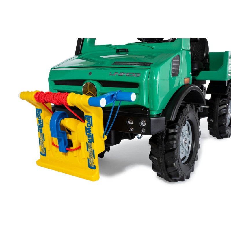 Rolly Toys RollyUnimog Forst Mercedes-Benz Wyciągarka - Ciężarówka Samochód na Pedały