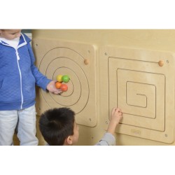Masterkidz Edukačná Tabuľa - Posuvná Špirála Labyrint Montessori