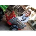 Rolly Toys rollyTrailer Przyczepa do traktora Otwierane Burty