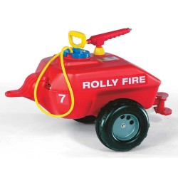 Rolly Toys rollyTrailer Przyczepa Cysterna do traktora Straż pożarna 5l