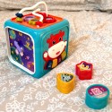 WOOPIE BABY Interaktywna Kostka Sensoryczna Edukacyjna Montessori Sorter 6w1