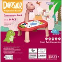 WOOPIE Tablica do Rysowania Projektor Dinozaur 24 Wzory + 2 Gry