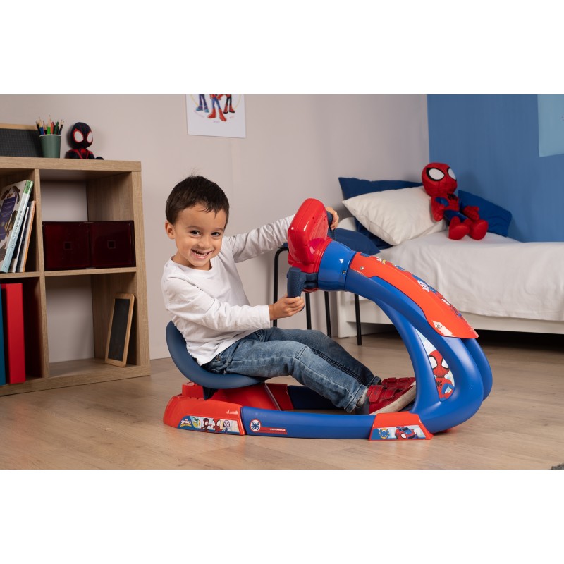 Smoby Trenažér riadenia Spidey | Detský jazdný simulátor so svetlom a zvukom