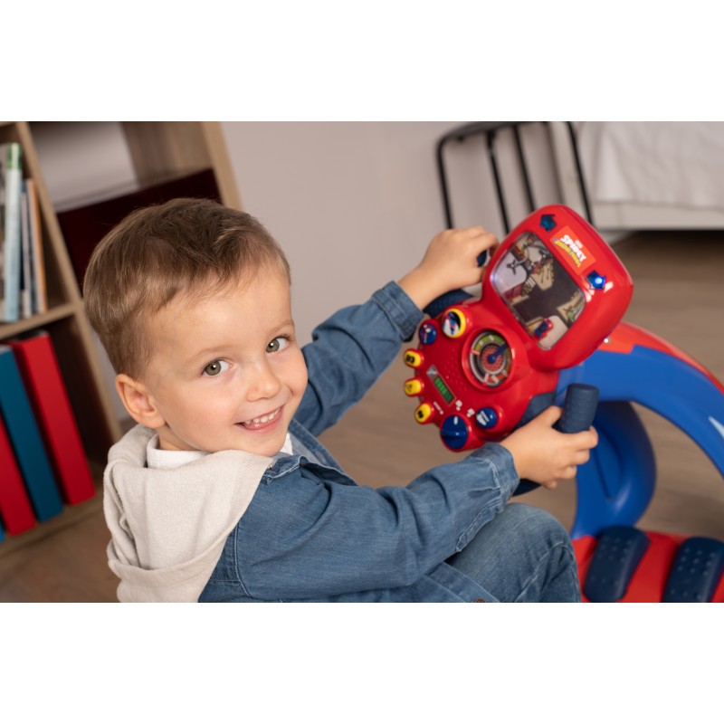 Smoby Trenažér riadenia Spidey | Detský jazdný simulátor so svetlom a zvukom