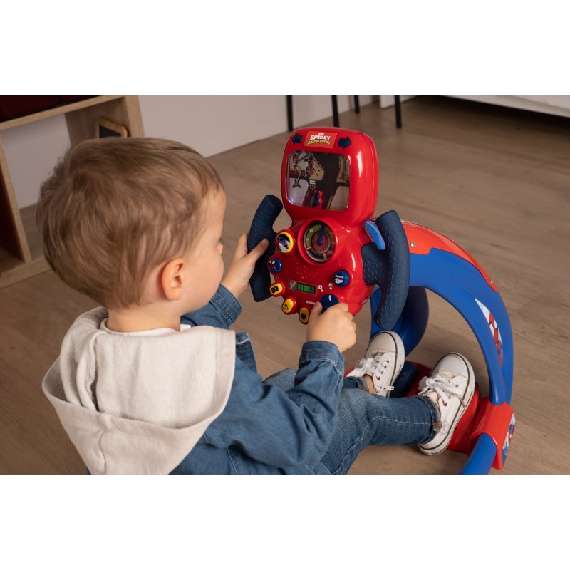 Smoby Trenažér riadenia Spidey | Detský jazdný simulátor so svetlom a zvukom