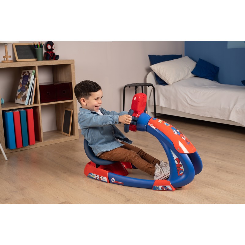 Smoby Trenažér riadenia Spidey | Detský jazdný simulátor so svetlom a zvukom