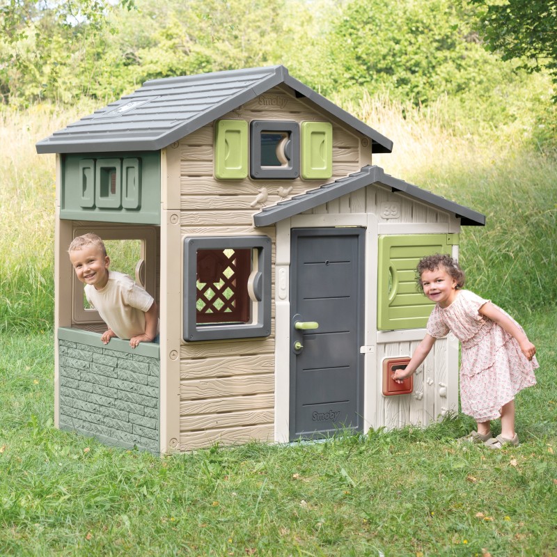 Smoby Modulárny záhradný domček Evo | EKO rada Life z recyklovaných materiálov