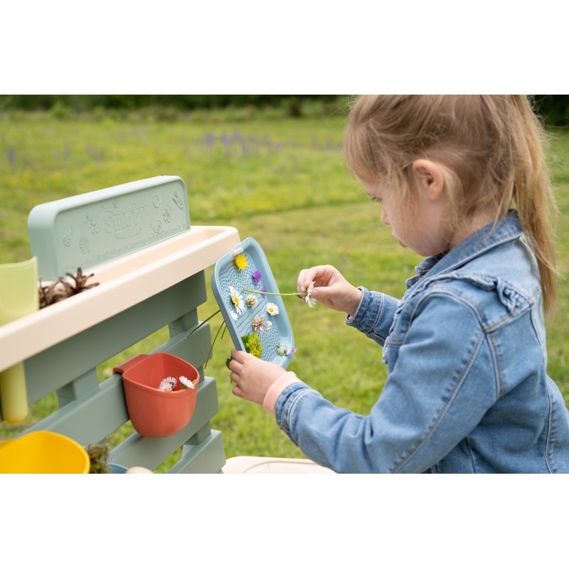 Smoby Kuchynka na vodu a piesok Life | EKO z 90% recyklovaných materiálov