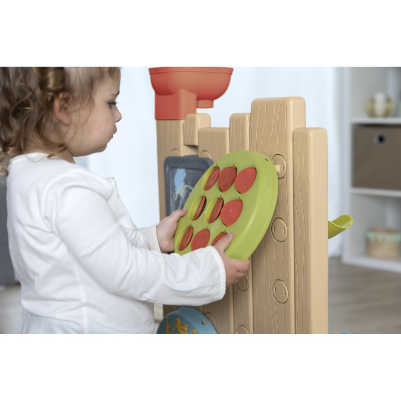 Smoby Obojstranná interaktívna stena Activity Wall – Vodná a loptičková dráha