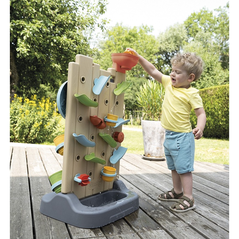 Smoby Obojstranná interaktívna stena Activity Wall – Vodná a loptičková dráha