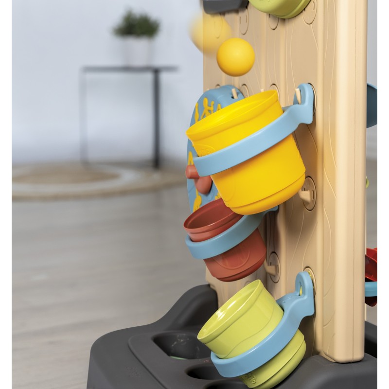 Smoby Obojstranná interaktívna stena Activity Wall – Vodná a loptičková dráha