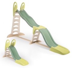 Smoby Veľká záhradná šmykľavka MEGAGLISS 2v1 | Rastúca z 1,5m na 3,6m