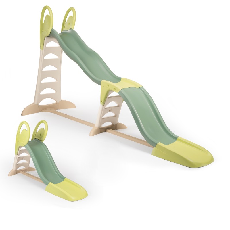 Smoby Veľká záhradná šmykľavka MEGAGLISS 2v1 | Rastúca z 1,5m na 3,6m