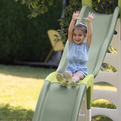 Smoby Veľká záhradná šmykľavka MEGAGLISS 2v1 | Rastúca z 1,5m na 3,6m