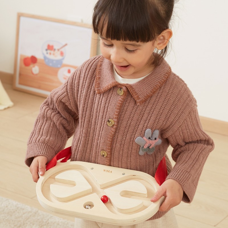 VIGA Drevený Labyrint na Balansovanie Telom