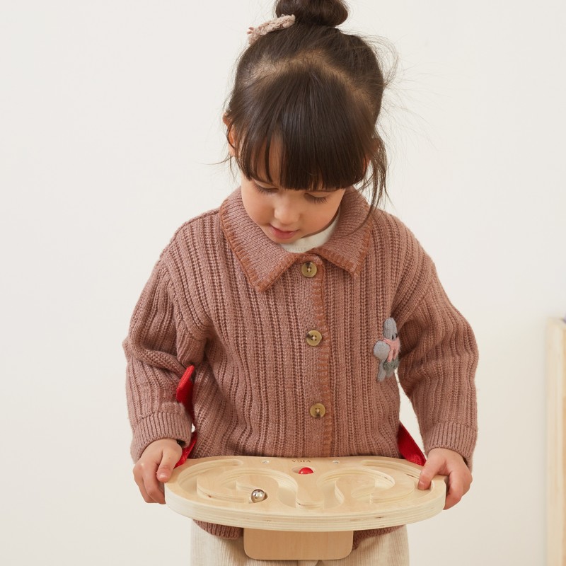 VIGA Drevený Labyrint na Balansovanie Telom