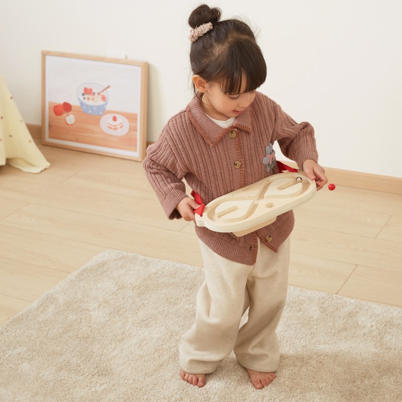 VIGA Drevený Labyrint na Balansovanie Telom