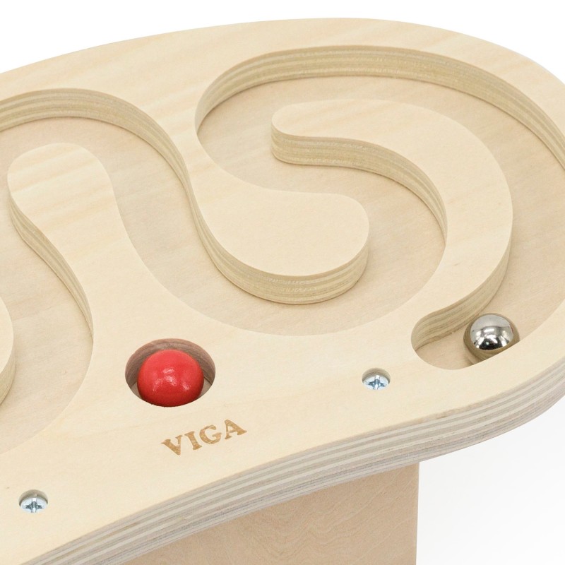 VIGA Drevený Labyrint na Balansovanie Telom