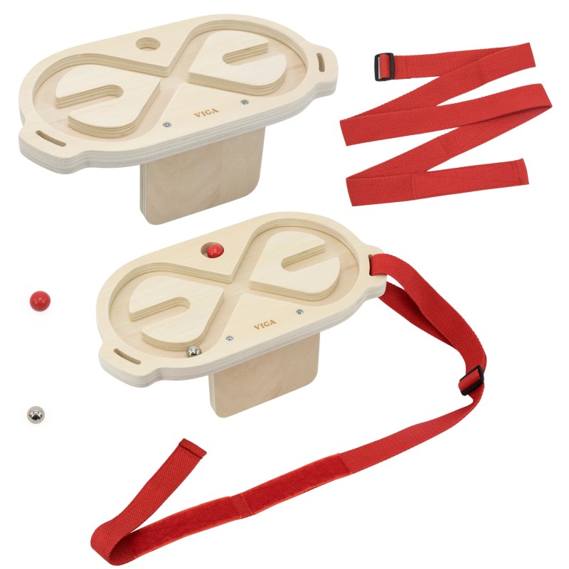 VIGA Drevený Labyrint na Balansovanie Telom