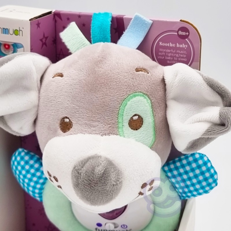 WOOPIE Interaktívny Plyšový Psík - Svetelné a Zvukové Funkcie