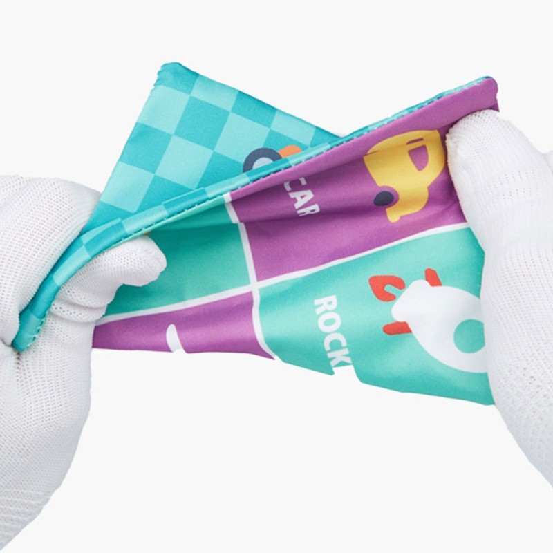 WOOPIE Plyšová Senzorická Krabička na Obrúsky