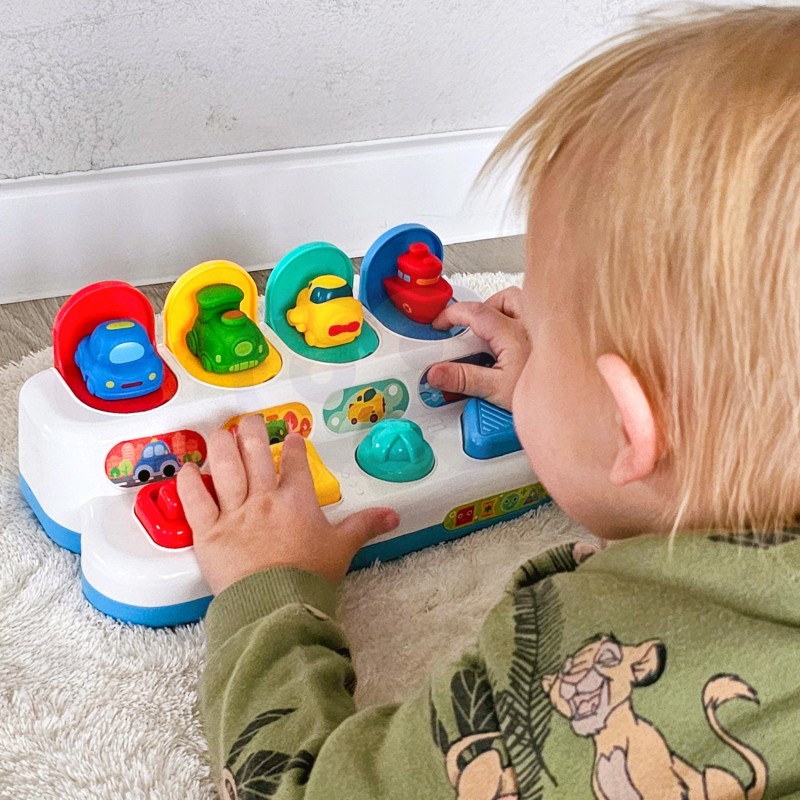 WOOPIE BABY Vyskakujúce Vozidlá POP-UP