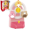 WOOPIE BABY Hudobný Kolotoč so Zvieratkami - Ružový