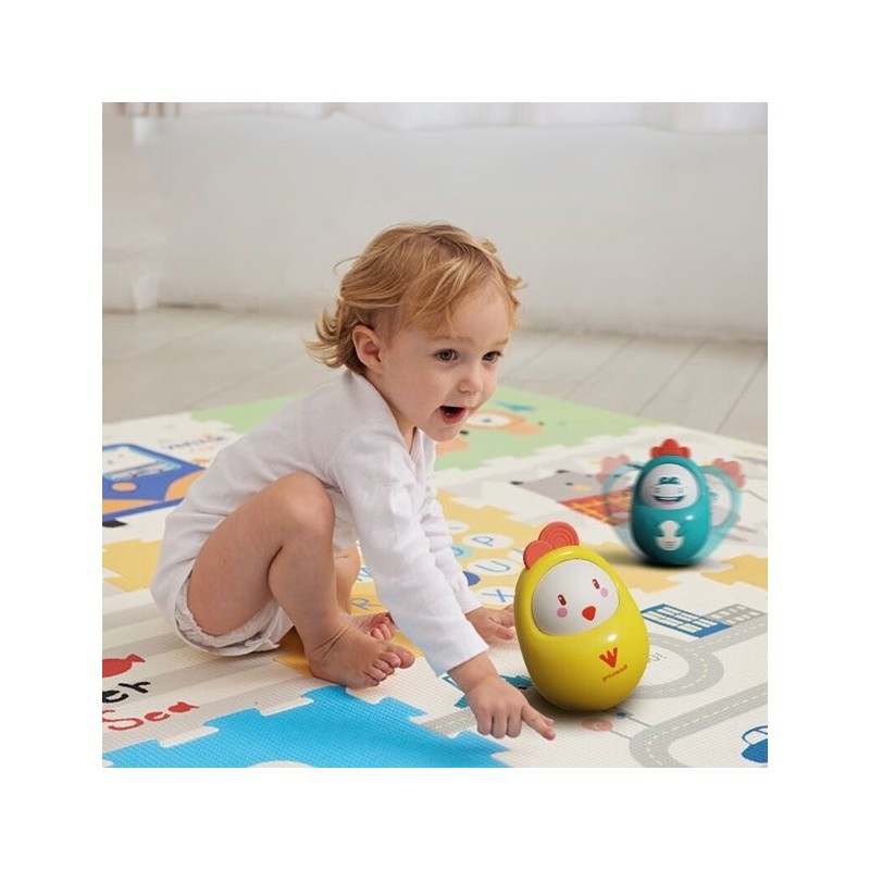 WOOPIE BABY Hudobná Hojdacia Hračka - Dinosaurus