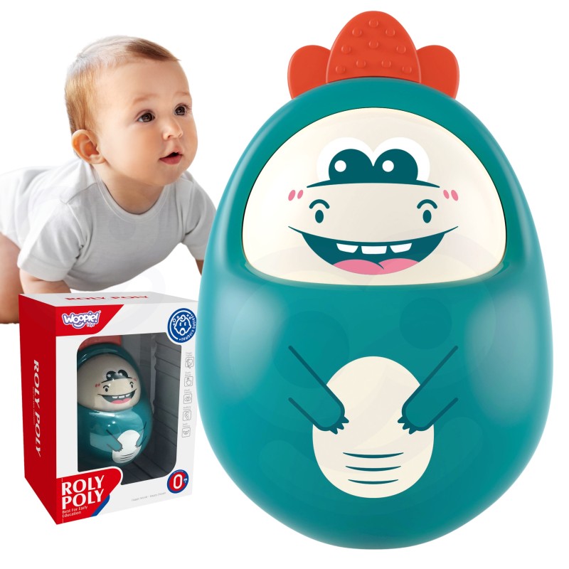 WOOPIE BABY Hudobná Hojdacia Hračka - Dinosaurus