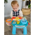 WOOPIE BABY Multifunkčný Stolík, Chodítko a Kolobežka 3v1 Modrá