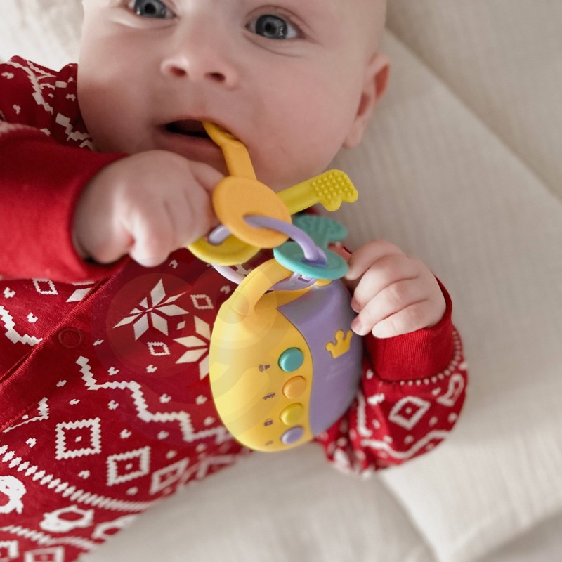 WOOPIE BABY Interaktívne Kľúče a Hryzatko 2v1