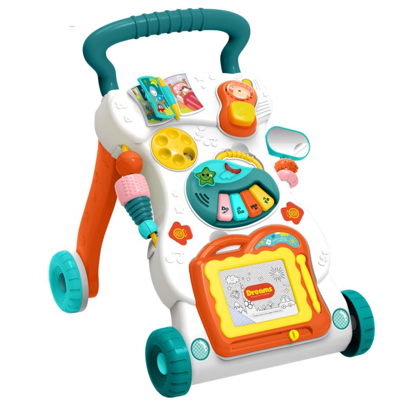WOOPIE BABY Interaktívne Chodítko s Tabuľkou na Písanie