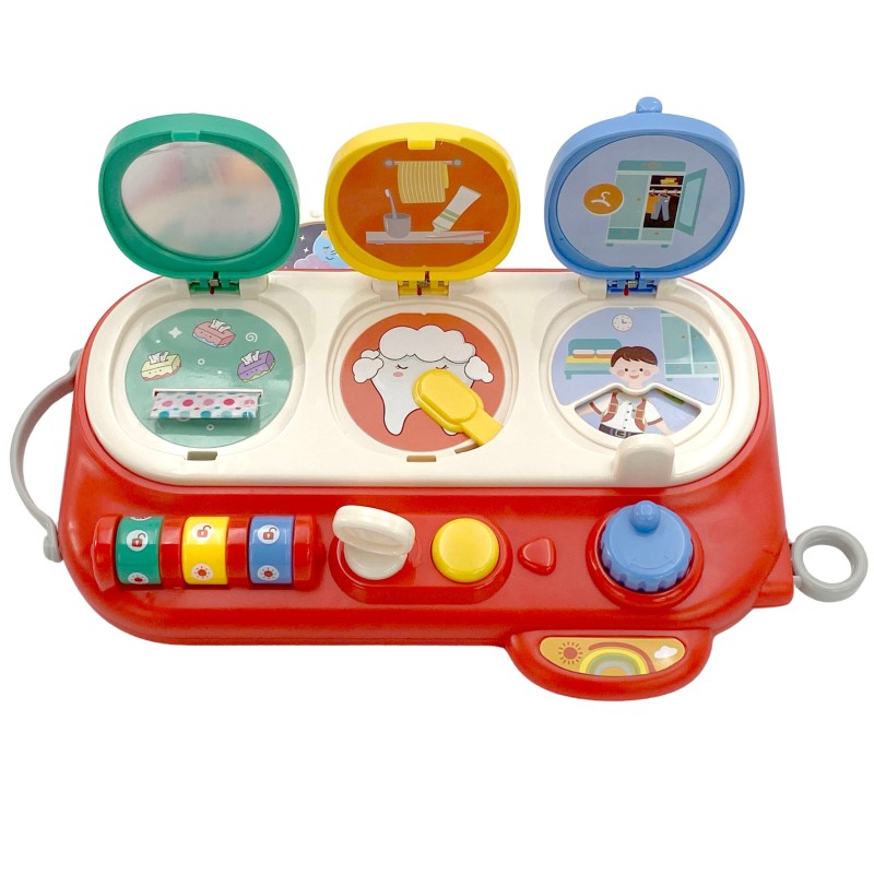 WOOPIE BABY Manipulačná Vzdelávacia Hračka na Otváranie