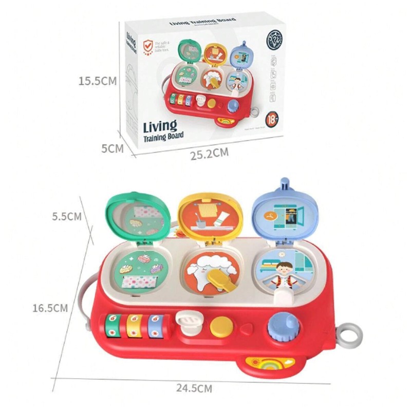 WOOPIE BABY Manipulačná Vzdelávacia Hračka na Otváranie